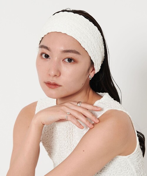 ★BARBOUR★ チェック シュシュ ロゴ ヘアバンド 送関込 BAYBLO ヘアバンド (CR)「ユニセックス」2WAY チェーン