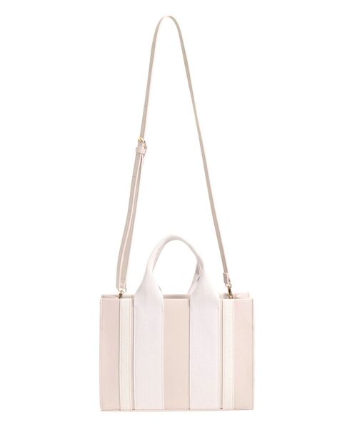 フェイクレザーロゴミニトートバッグ（トートバッグ