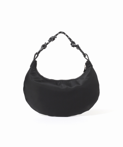 LE VERNIS（ル・ベルニ）の「LE VERNIS/ルベルニ Cord moon bag S（ショルダーバッグ・レディース・ブラック/ベージュ/ブラウン・FREE）」の12枚目の写真