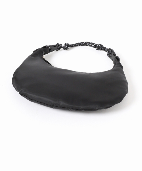 LE VERNIS（ル・ベルニ）の「LE VERNIS/ルベルニ Cord moon bag S（ショルダーバッグ・レディース・ブラック/ベージュ/ブラウン・FREE）」の13枚目の写真