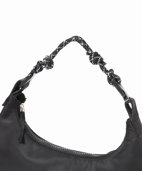 LE VERNIS（ル・ベルニ）の「LE VERNIS/ルベルニ Cord moon bag S（ショルダーバッグ・レディース・ブラック/ベージュ/ブラウン・FREE）」の16枚目の写真