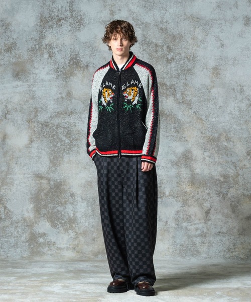 glambスカジャン Knit Ska Jumper / ニットスカジャンパー（スカジャン）｜glamb