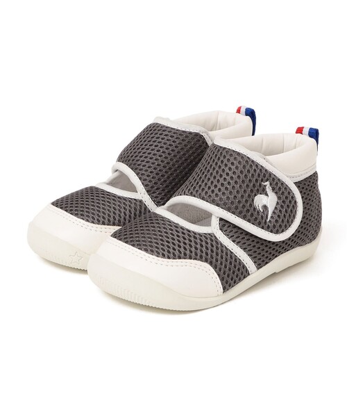 SHIPS（シップス）の「le coq sportif: LCS ARLES SS（スニーカー・キッズ・ベージュ/ヘザーグレー・13/14/12）」の2枚目の写真