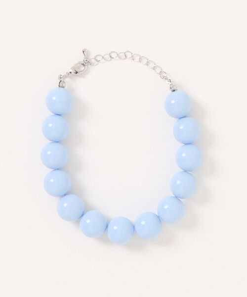 an meets zakka アクリルカラーパールブレスレット