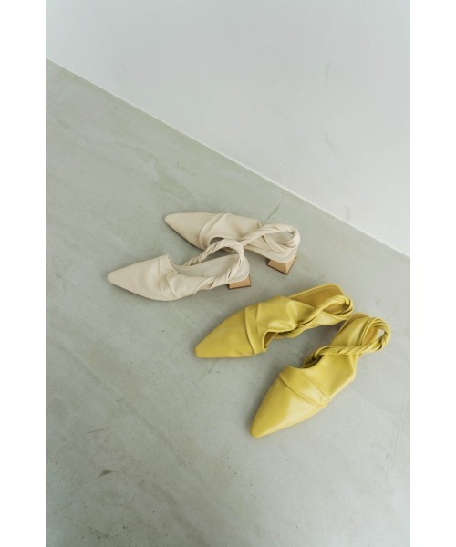 【はし】クヌースマーフ Knuth Marf スクエアトップパンプス square top pumps heel | KNUTH MARF