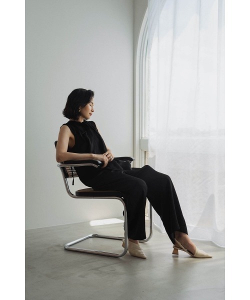 Knuth Marf（クヌースマーフ）の「asymmetry twist heel（パンプス・レディース・イエロー/アイボリー・23/24/25）」の6枚目の写真