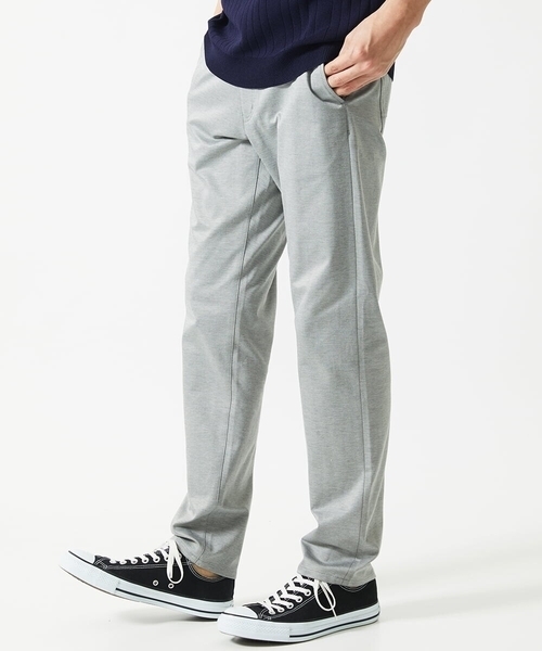 MK MICHEL KLEIN HOMME （エムケーミッシェルクランオム）の「【日本製生地使用】シルキーモクロディスラックス（スラックス・メンズ・ブルー/ブラック・48/46/50）」の12枚目の写真