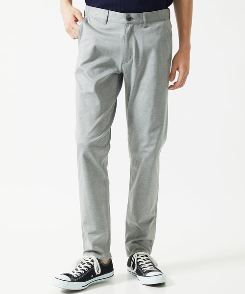 MK MICHEL KLEIN HOMME （エムケーミッシェルクランオム）の「【日本製生地使用】シルキーモクロディスラックス（スラックス・メンズ・ブルー/ブラック・48/46/50）」の13枚目の写真