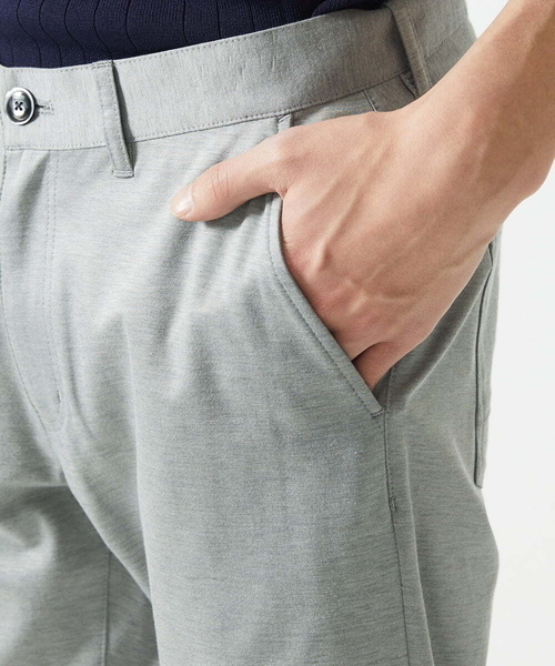 MK MICHEL KLEIN HOMME （エムケーミッシェルクランオム）の「【日本製生地使用】シルキーモクロディスラックス（スラックス・メンズ・ブルー/ブラック・48/46/50）」の17枚目の写真