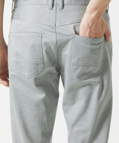 MK MICHEL KLEIN HOMME （エムケーミッシェルクランオム）の「【日本製生地使用】シルキーモクロディスラックス（スラックス・メンズ・ブルー/ブラック・48/46/50）」の18枚目の写真