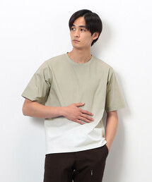 COMME CA ISM（コムサイズム）の「グラデーションプリントTシャツ（Tシャツ/カットソー）」