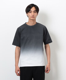COMME CA ISM（コムサイズム）の「グラデーションプリントTシャツ（Tシャツ/カットソー）」