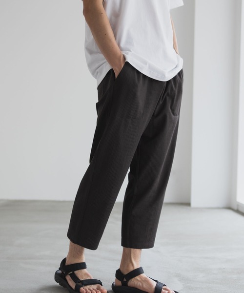 NAVY（ネイビー）の「NAVY サッカー生地 アンクルパンツ（その他パンツ・メンズ・グレー/ブラック/ネイビー・XL/L/M）」の10枚目の写真