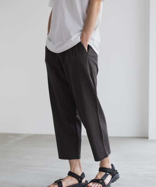 NAVY（ネイビー）の「NAVY サッカー生地 アンクルパンツ（その他パンツ・メンズ・グレー/ブラック/ネイビー・XL/L/M）」の11枚目の写真