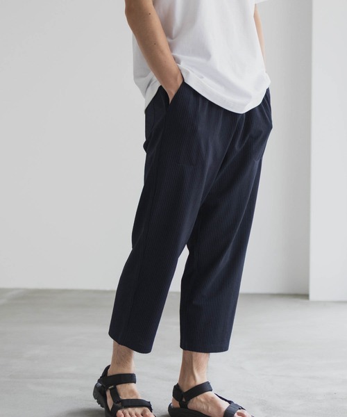 NAVY（ネイビー）の「NAVY サッカー生地 アンクルパンツ（その他パンツ・メンズ・グレー/ブラック/ネイビー・XL/L/M）」の13枚目の写真