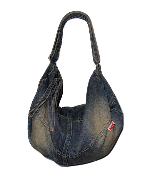 SCULPTOR スカルプター ショルダーバッグ Washed Denim Duffle Bag（ショルダーバッグ）｜SCULPTOR