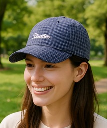 M2SUQARED（エムツースクエア）の「【M2SUQARED/エムツースクエア】チェックワンポイント刺繍キャップ（キャップ）」