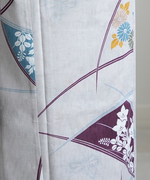 ひとりで着れる！かんたん二部式浴衣セット utatane 国内染色 utatane 浴衣 ひとりで着れる！かんたん二部式浴衣セット 国内染色