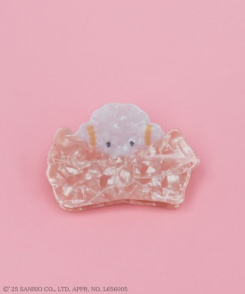 sanrio（サンリオ）の「こぎみゅん ヘアクリップ（バレッタ/ヘアクリップ・レディース・サーモンピンク・FREE）」の2枚目の写真