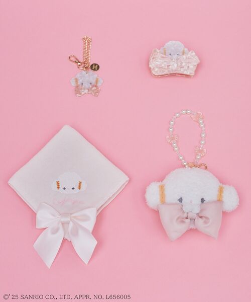 sanrio（サンリオ）の「こぎみゅん ヘアクリップ（バレッタ/ヘアクリップ・レディース・サーモンピンク・FREE）」の3枚目の写真