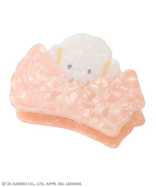 sanrio（サンリオ）の「こぎみゅん ヘアクリップ（バレッタ/ヘアクリップ・レディース・サーモンピンク・FREE）」の5枚目の写真