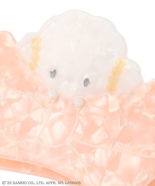 sanrio（サンリオ）の「こぎみゅん ヘアクリップ（バレッタ/ヘアクリップ・レディース・サーモンピンク・FREE）」の6枚目の写真