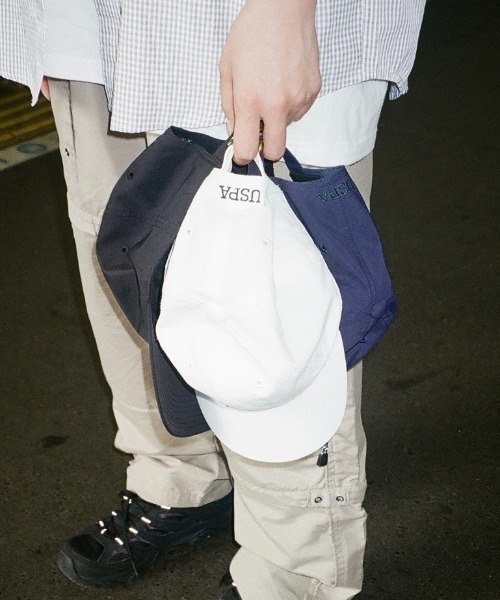 BROKEN BASE(ブロークンベース)の「U.S. POLO ASSN ナイロンキャップ(キャップ・メンズ・ホワイト系/ブラック系/ネイビー・フリー)」の5枚目の写真