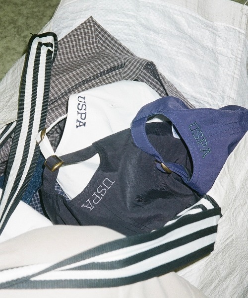 BROKEN BASE(ブロークンベース)の「U.S. POLO ASSN ナイロンキャップ(キャップ・メンズ・ホワイト系/ブラック系/ネイビー・フリー)」の4枚目の写真
