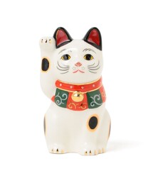 BEAMS JAPAN | 【招き猫まつり2025】中外陶園 / 薬師窯 唐草 招き猫 小(インテリア雑貨)