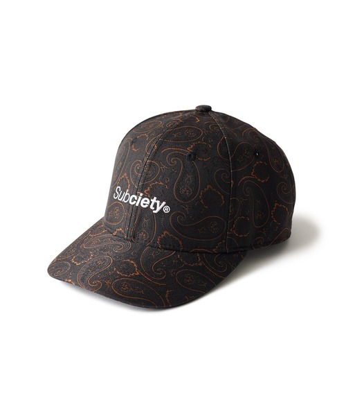 Subciety（サブサエティ）の「Paisley jacquard cap（キャップ・メンズ・ブラック×グリーン/ブラック系その他・FREE）」の9枚目の写真