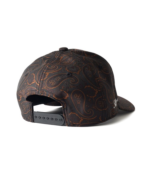 Subciety（サブサエティ）の「Paisley jacquard cap（キャップ・メンズ・ブラック×グリーン/ブラック系その他・FREE）」の11枚目の写真