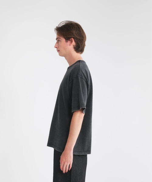 Regen Glanz（レーゲングランツ）の「heavy weight crewneck T-shirt/ヘビーウェイトクルーネックTシャツ（Tシャツ/カットソー・メンズ・ブラック系その他2/ブラック系その他/ブラック/ライトホワイト・SMALL/MEDIUM/LARGE）」の20枚目の写真