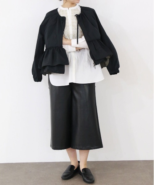 セール】spiral taffeta raffle blouson（ブルゾン）｜Marilyn Moon