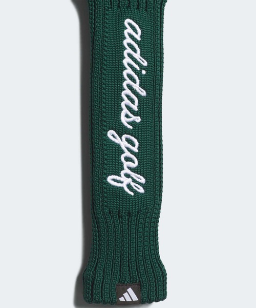 adidas（アディダス）の「スクリプト ニット ヘッドカバー【adidas Golf/アディダスゴルフ】（ゴルフグッズ・メンズ・グリーン/ホワイト/ブラック・FREE）」の9枚目の写真