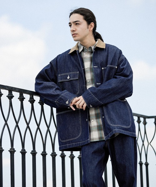niko and JEANS 2025AW】ワイドデニムカバーオール