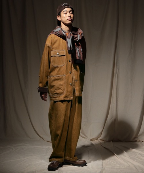 niko and JEANS 2025AW】ワイドデニムカバーオール