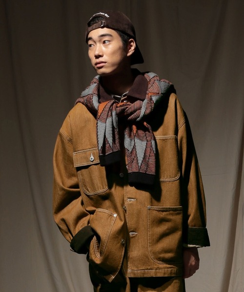 niko and JEANS 2025AW】ワイドデニムカバーオール