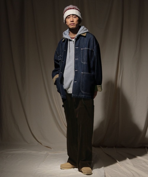 niko and JEANS 2025AW】ワイドデニムカバーオール