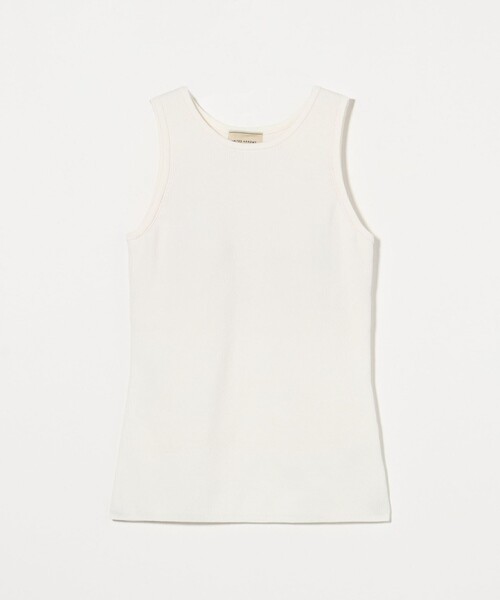 UNITED ARROWS（ユナイテッドアローズ）の「カップ付き ニットアメリカンスリーブタンクトップ（タンクトップ・レディース・ブラック/ダークブラウン/ホワイト・FREE）」の19枚目の写真