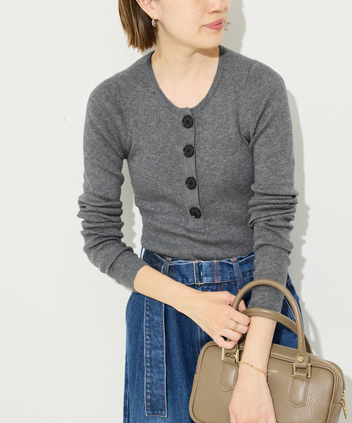 スイビリブヘンリープルオーバー（ニット/セーター）｜SLOBE