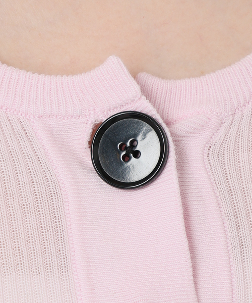 SLOBE IENA ピンク カシミヤ 100% ニット 長袖 スイビリブヘンリープル