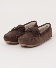 新品未使用 ダークブラウン レザー モカシン サイズ25.5cm モカシン/デッキシューズ（ブラウン/茶色系）ファッション通販