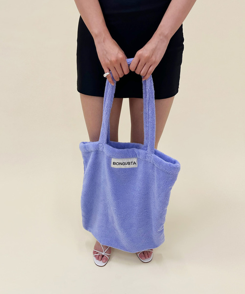BONGUSTA(ボングスタ)の「《追加》【BONGUSTA/ボングスタ】tote bag(トートバッグ・レディース・ピンク/パープル・FREE)」の4枚目の写真