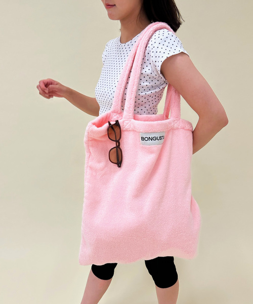 BONGUSTA(ボングスタ)の「《追加》【BONGUSTA/ボングスタ】tote bag(トートバッグ・レディース・ピンク/パープル・FREE)」の7枚目の写真