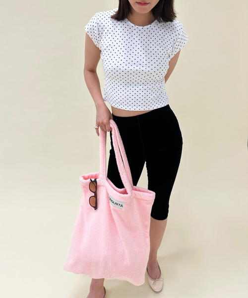 BONGUSTA(ボングスタ)の「《追加》【BONGUSTA/ボングスタ】tote bag(トートバッグ・レディース・ピンク/パープル・FREE)」の10枚目の写真