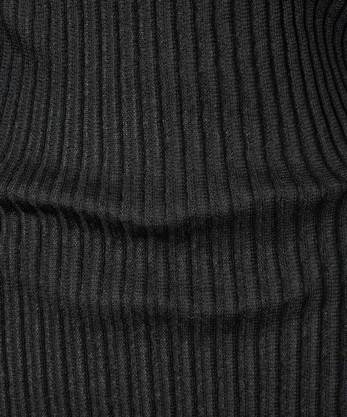 Chaos（カオス）の「Chaos(カオス)/チャイリブニット（ニット/セーター・レディース・オレンジ/ブラック/オフホワイト・FREE）」の16枚目の写真