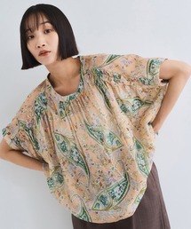 VICKY | ペイズリーガラハンドスモックブラウス≪手洗い可能≫(シャツ/ブラウス)