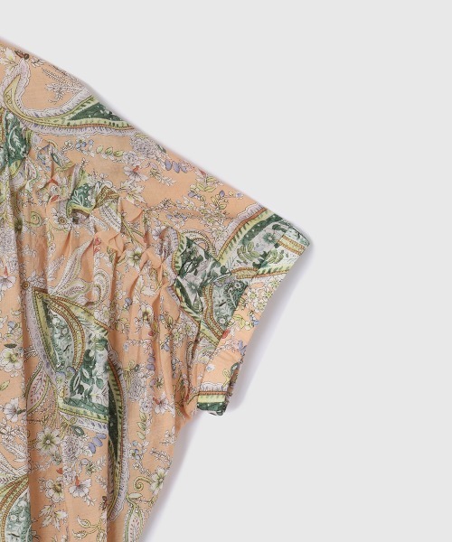 VICKY（ビッキー）の「ペイズリーガラハンドスモックブラウス≪手洗い可能≫（シャツ/ブラウス・レディース・ベージュ系その他/ブラック系その他・M）」の21枚目の写真