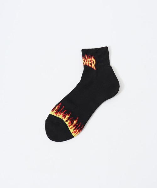 THRASHER(スラッシャー)の「THRASHER スラッシャー 3P ミドルソックス(ソックス/靴下・メンズ・B/E/D/C・25-27CM)」の6枚目の写真