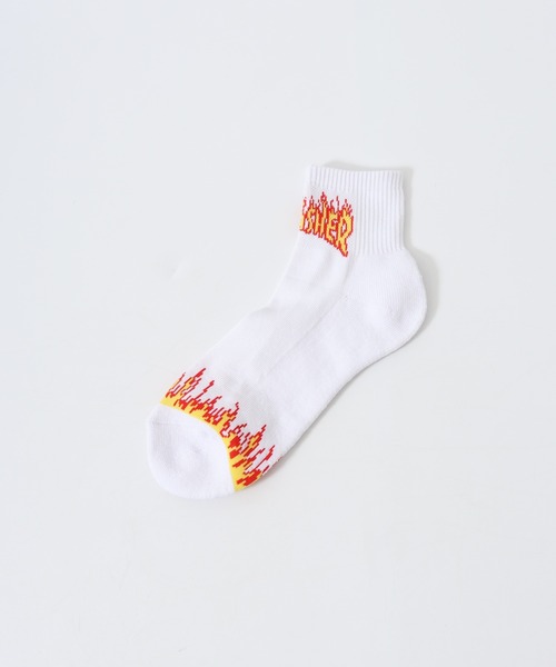 THRASHER(スラッシャー)の「THRASHER スラッシャー 3P ミドルソックス(ソックス/靴下・メンズ・B/E/D/C・25-27CM)」の9枚目の写真